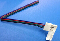 SMD5050 IP20 led strip connector-RGB