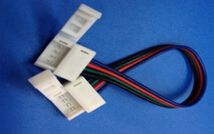 SMD5050 IP65 led strip connector-RGB